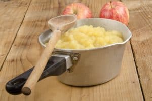 Homemade chunky applesauce is delicious and comforting - a perfect side dish. Grab the recipe at Made in a Pinch and follow us on Pinterest for more recipes and helpful tips!1