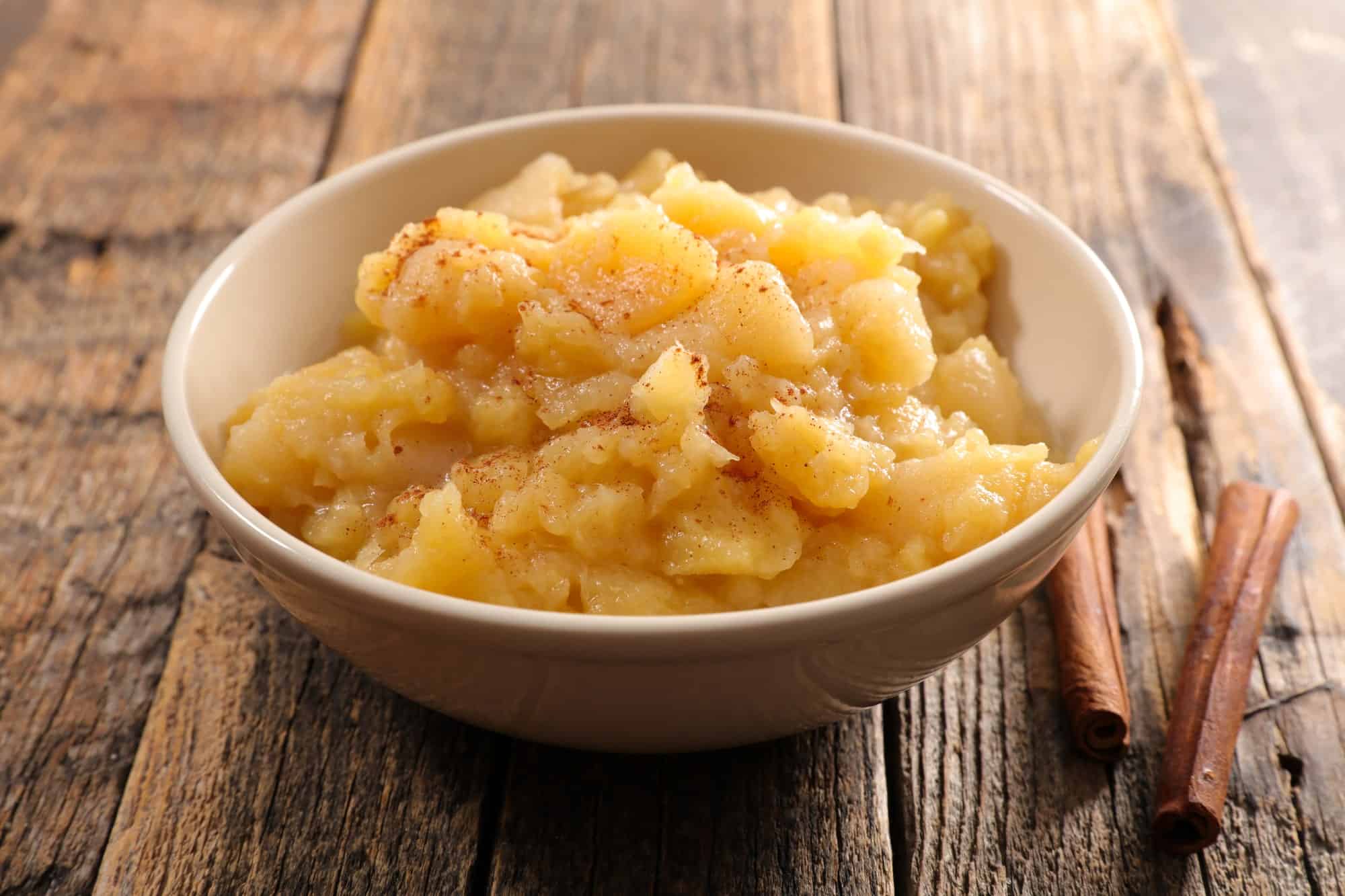 Homemade chunky applesauce is delicious and comforting - a perfect side dish. Grab the recipe at Made in a Pinch and follow us on Pinterest for more recipes and helpful tips!2