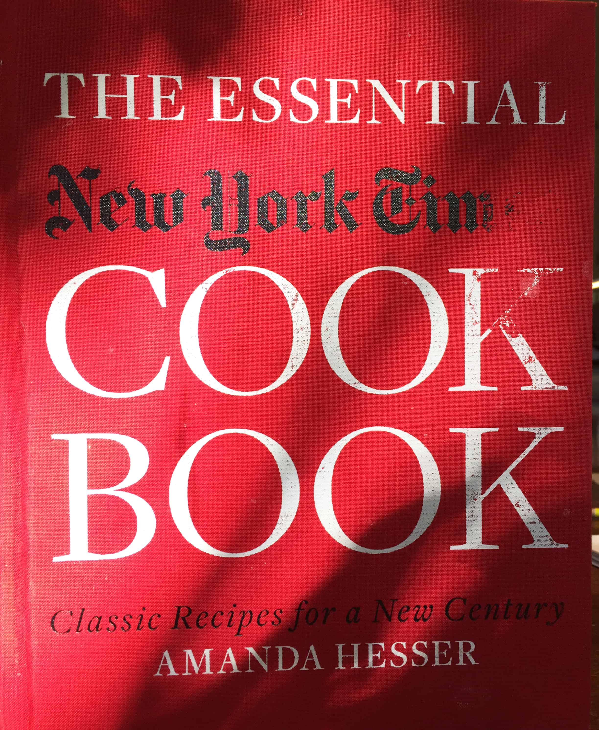 Essential New York Times Cookbook with brownie recipe