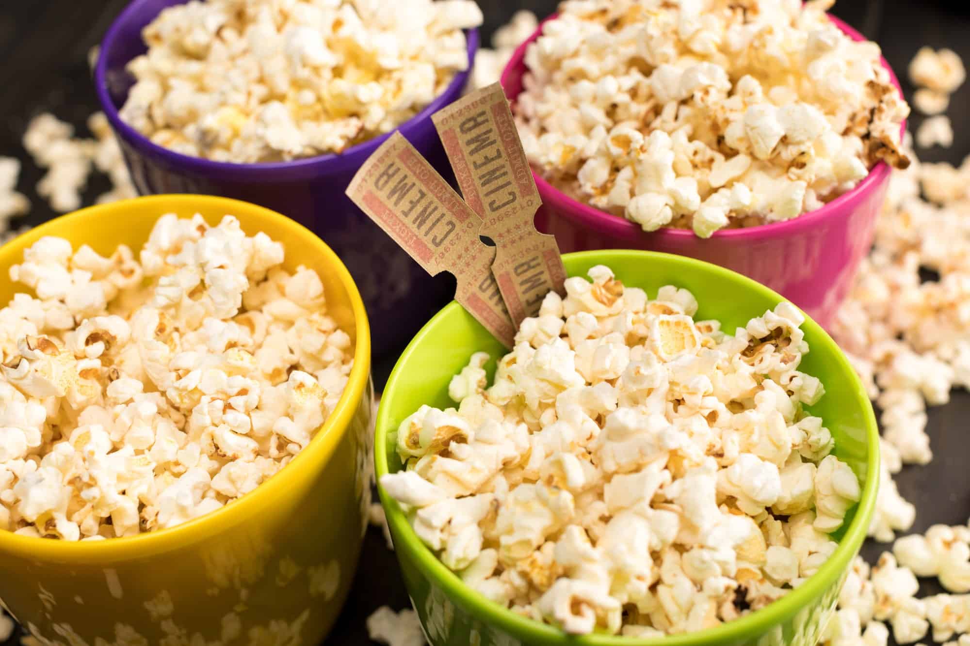 making homemade popcorn in an inexpensive air popper is fast and much healthier than microwave popcorn. Get our recipe and more helpful tips at Made in a Pinch and follow us on Pinterest!1