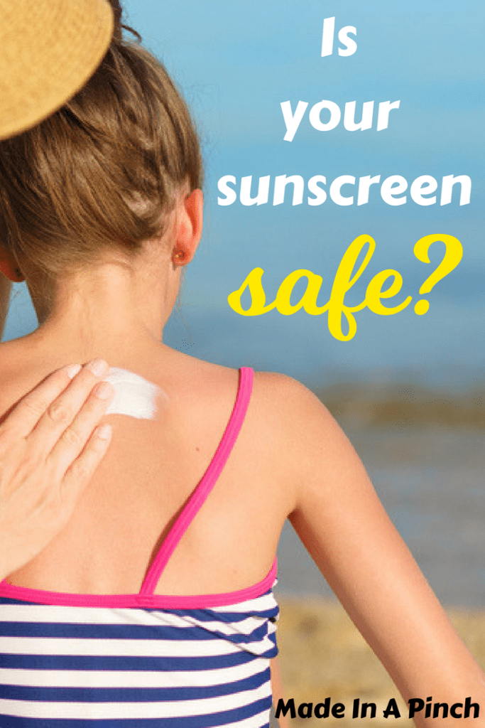 applying the best sunscreen for kids