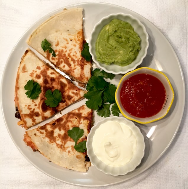 Chicken quesadillas are classic and delicious! Get the recipe at Made in a Pinch and follow us on Pinterest