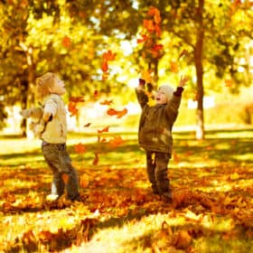 Fun Fall Family Activities begin with jumping in leaf piles! Get our list of 22 awesome family activities at Made in a Pinch. For more great tips and recipes, follow us on Pinterest!