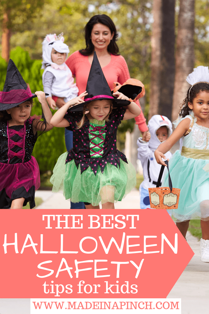 Keep Halloween fun by keeping your loved ones safe! Grab our best Halloween safety tips for parents and kids at Made in a Pinch. For more helpful tips and great recipes, follow us on Pinterest.