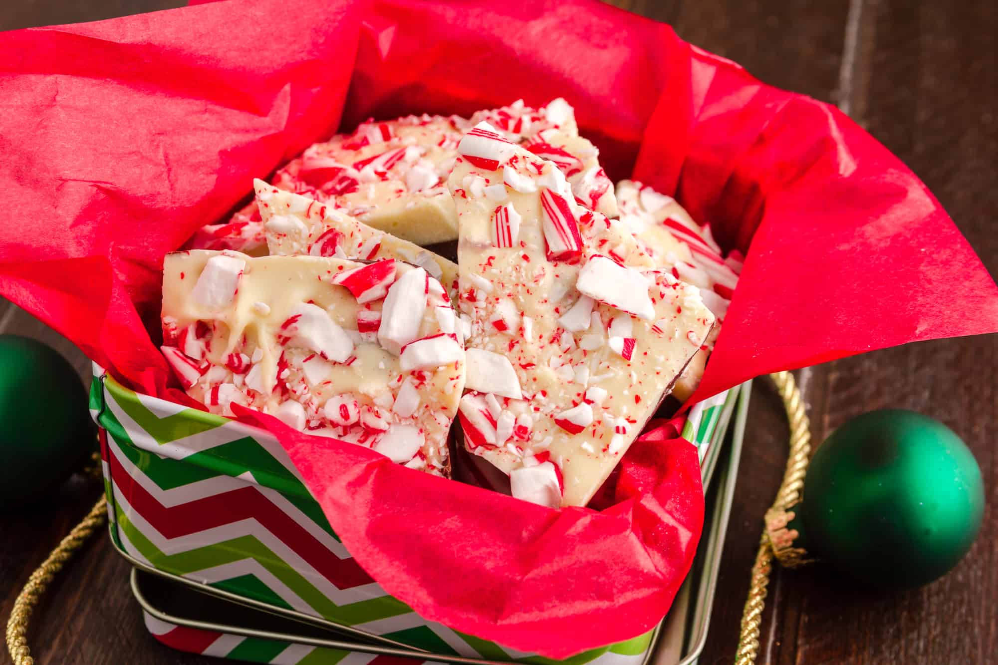 Holiday bark is a snap with our easy peppermint bark recipe
