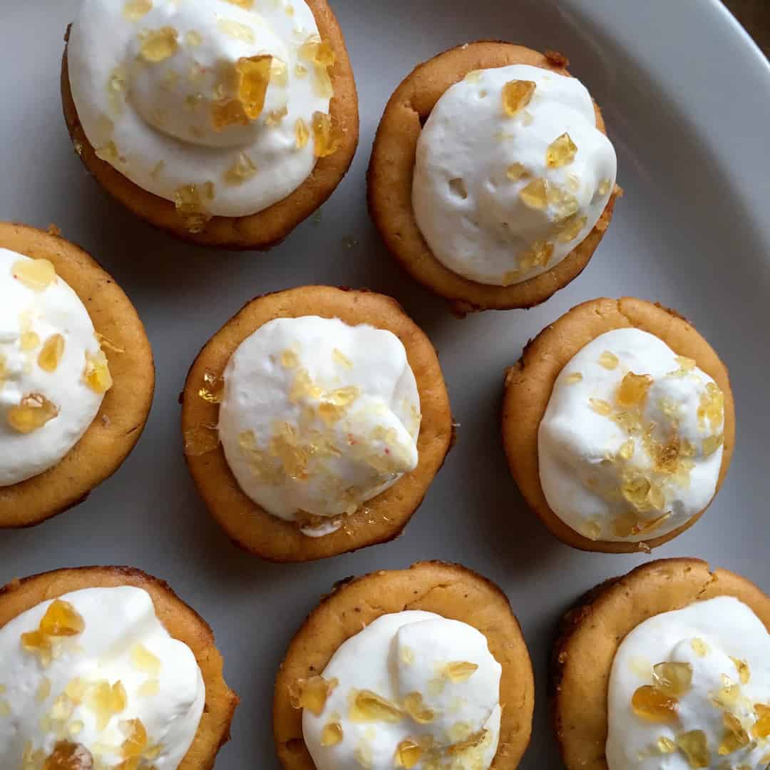 These mini pumpkin cheesecakes are to die for! Grab the recipe at Made in a Pinch and follow us on Pinterest for more easy recipes and terrific tips!