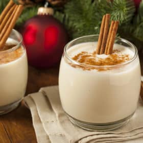 To make the best homemade eggnog, grab our recipe on Made in a Pinch. For more delicious recipes and helpful tips, follow us on Pinterest!