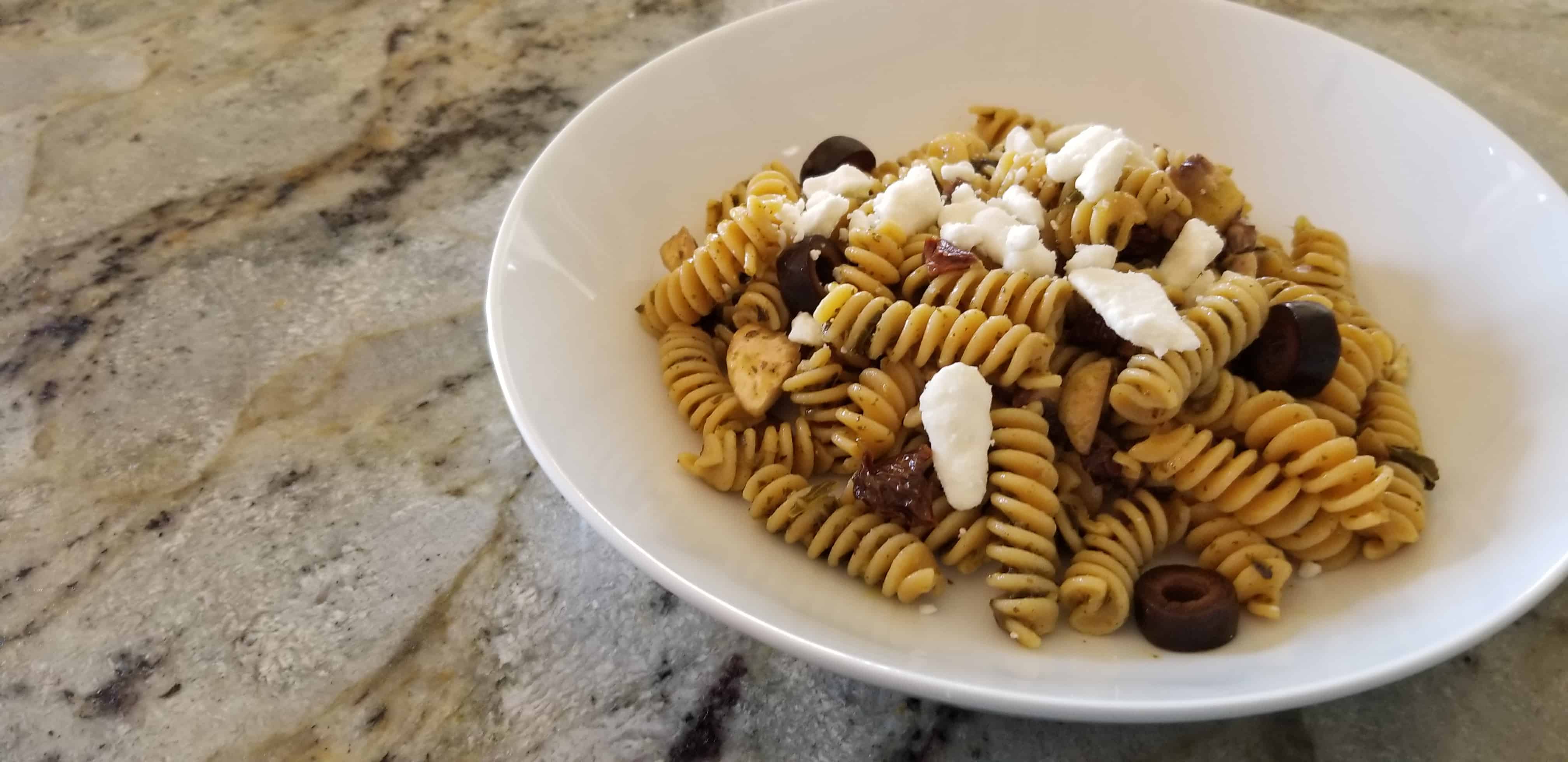 Mediterranean Pesto Pasta