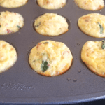 These bacon spinach frittata muffins are healthy and delicious and make an excellent fast breakfast! Grab the recipe on Made in a Pinch and follow us on Pinterest for more helpful tips and easy recipes!
