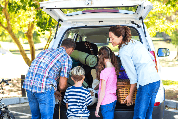 Forget stressing for a road trip! Our road trip packing list has you completely covered for stress-free packing and off on an amazing family vacation! For more helpful tips and easy recipes, follow us on Pinterest!