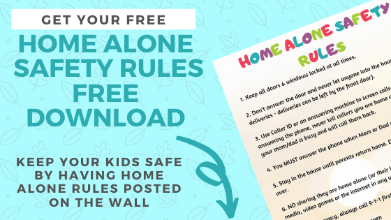stay home alone rules free download email sign up banner