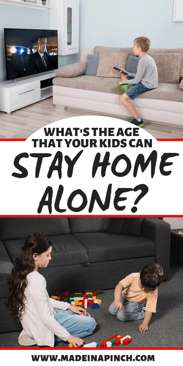 Ever wonder what the age is to allow kids to stay home alone? Here are the answers for ALL 50 states (it's not what you may think)!