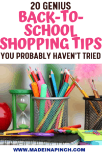 Brilliant back-to-school shopping tips that will help you save on all your back to school shopping needs