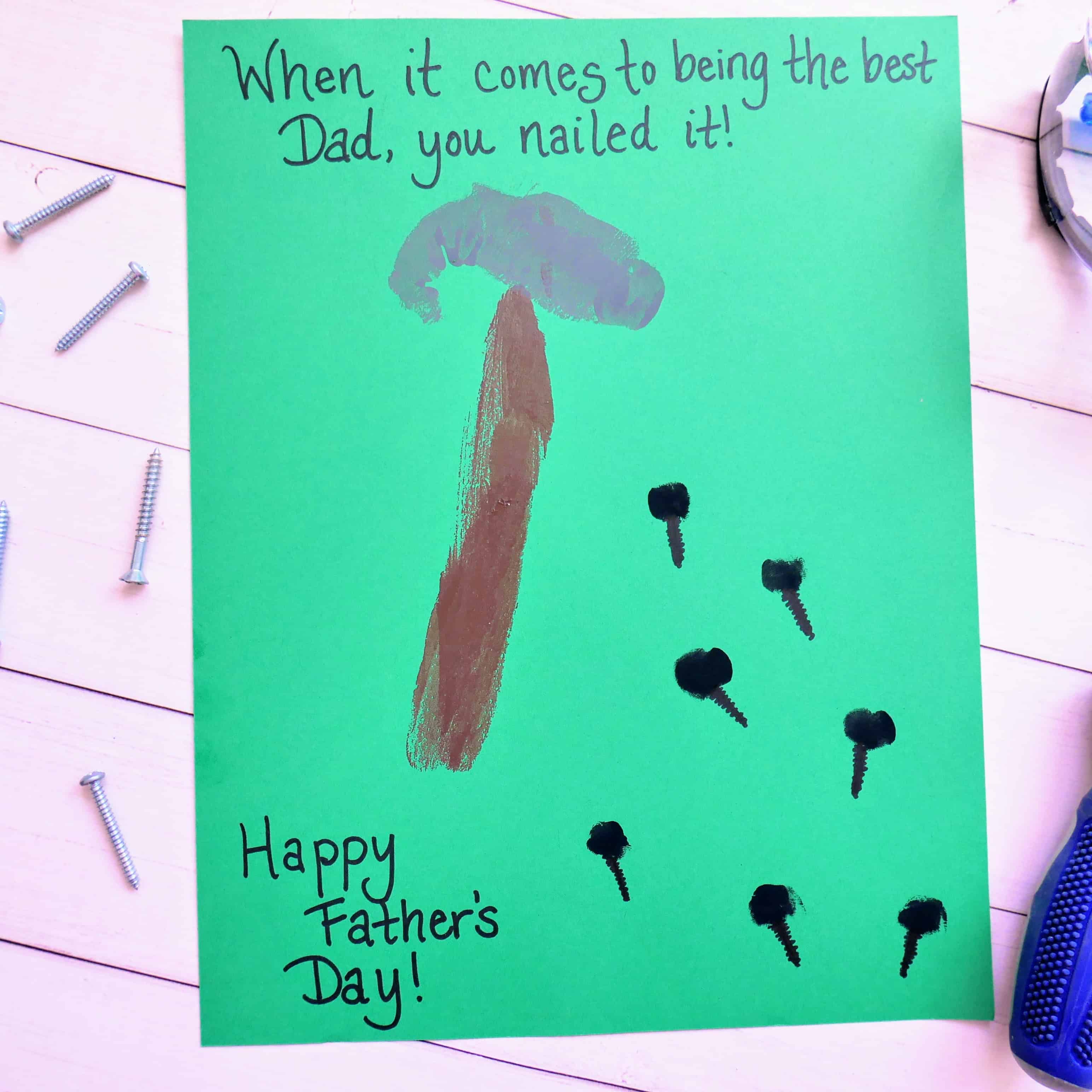 "nailed it" father's day crafts for toddlers 