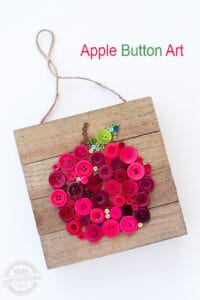 apple button art