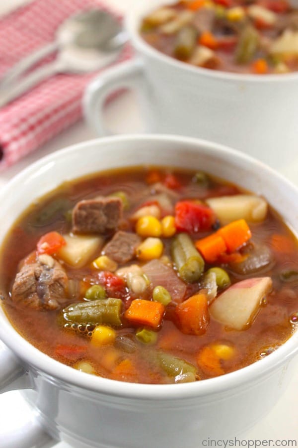crock pot vegetable beef soup