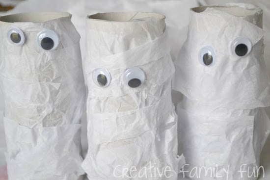 toilet paper roll mummies
