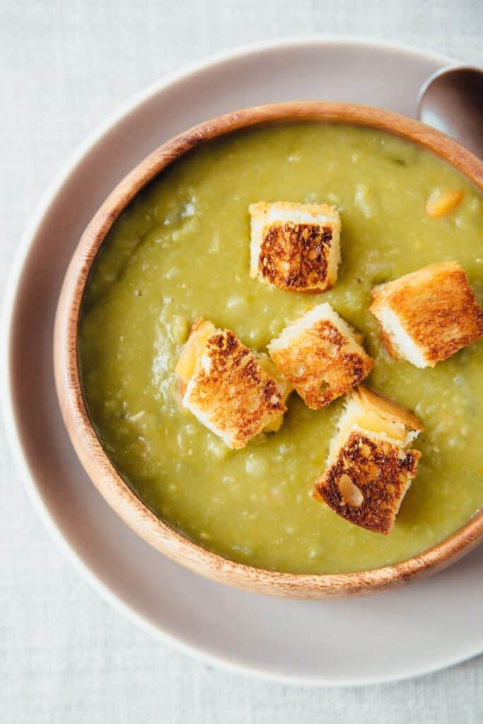 crock pot split pea soup