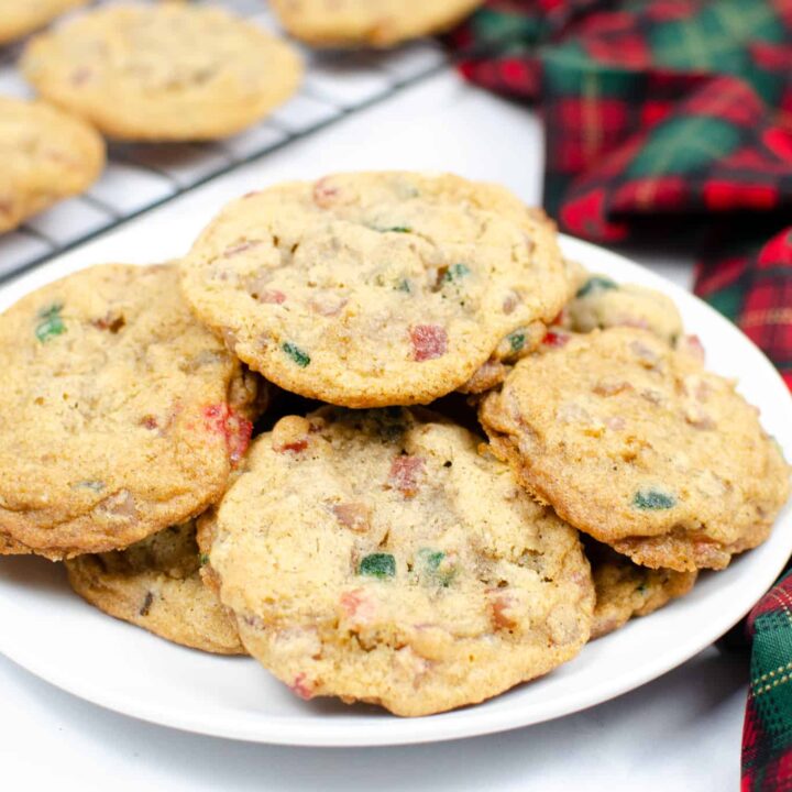 Easy And Festive Holiday Fruitcake Cookies