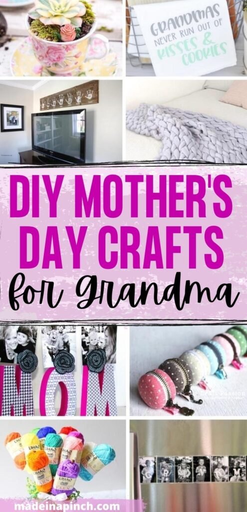 DIY Mother's Day crafts for Grandma