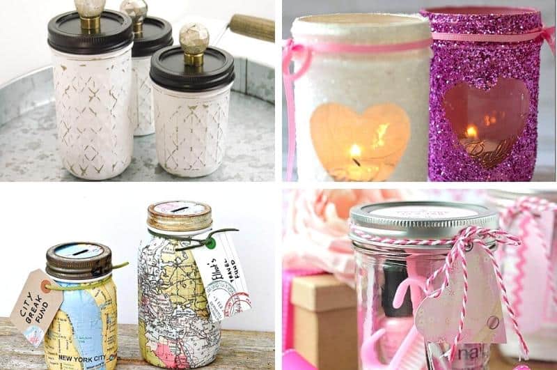 collage of easy DIY Mother's Day gifts