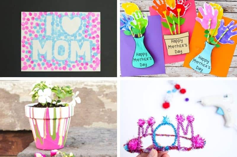 mother's day craft ideas collage1