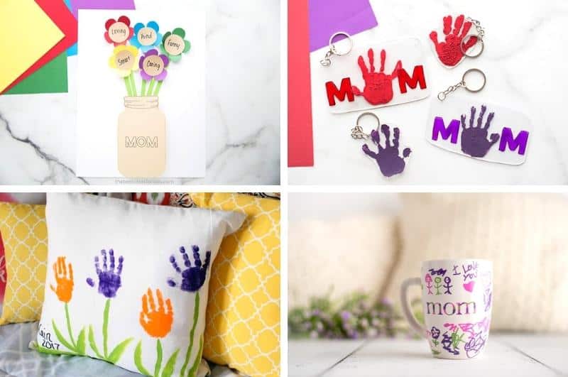 mother's day craft ideas collage