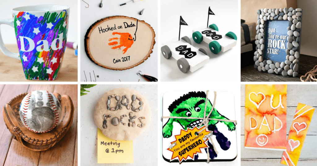 Fathers day gifts kids can make