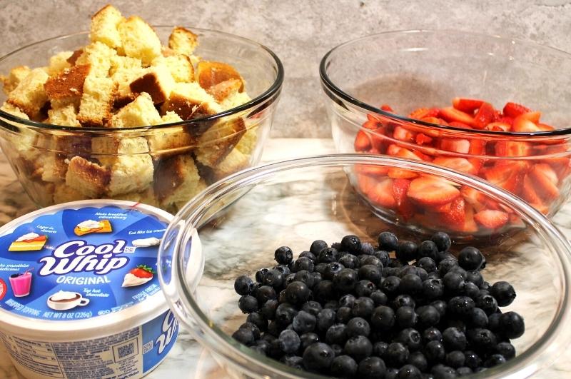 red white and blue trifle ingredients