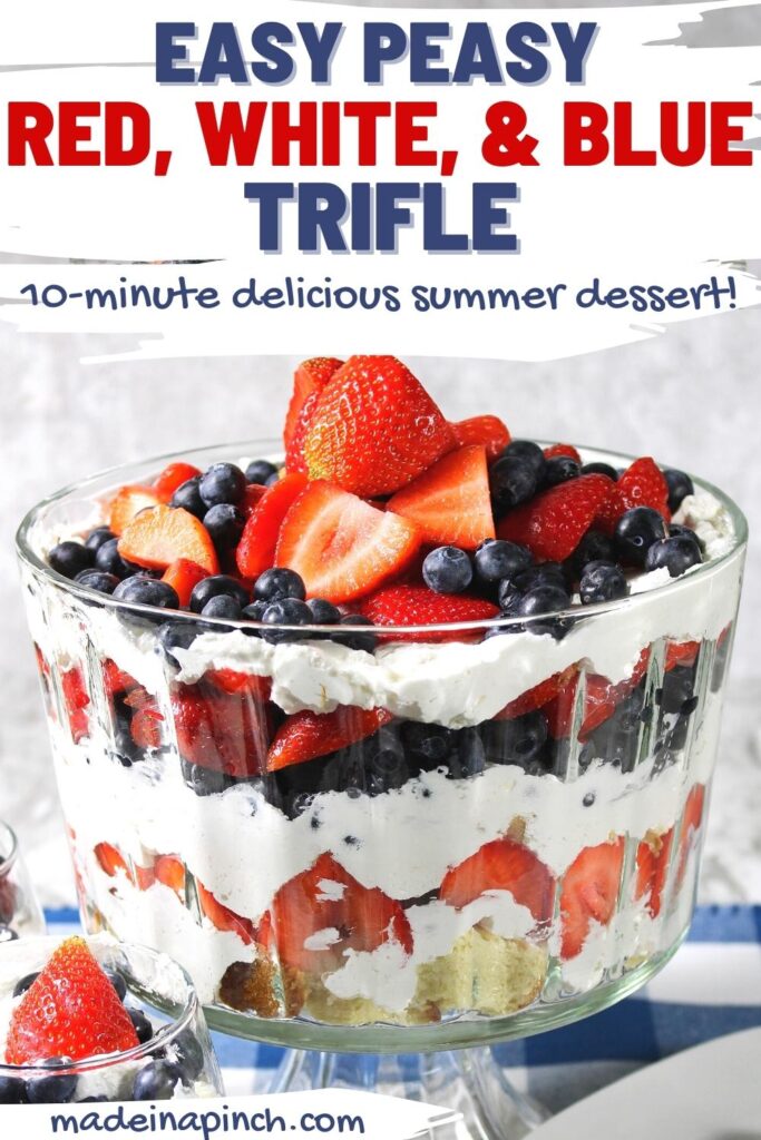 Patriotic summer trifle pin image