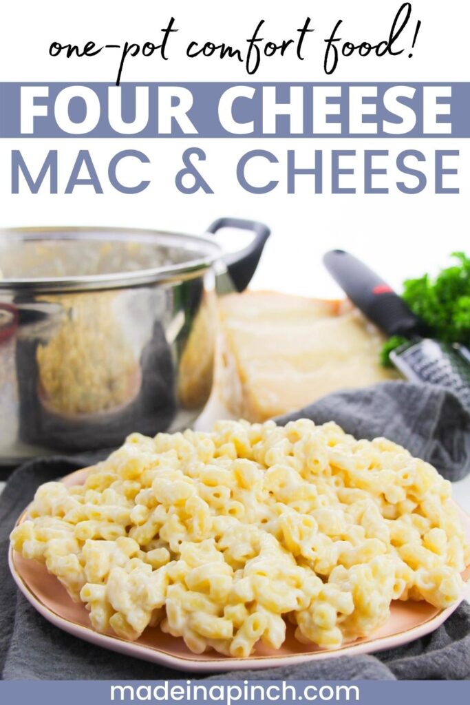 comfort food four-choose mac and cheese pin