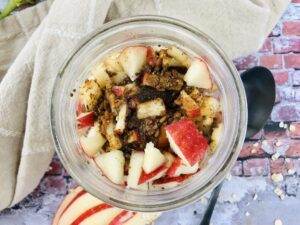 overnight oats from above