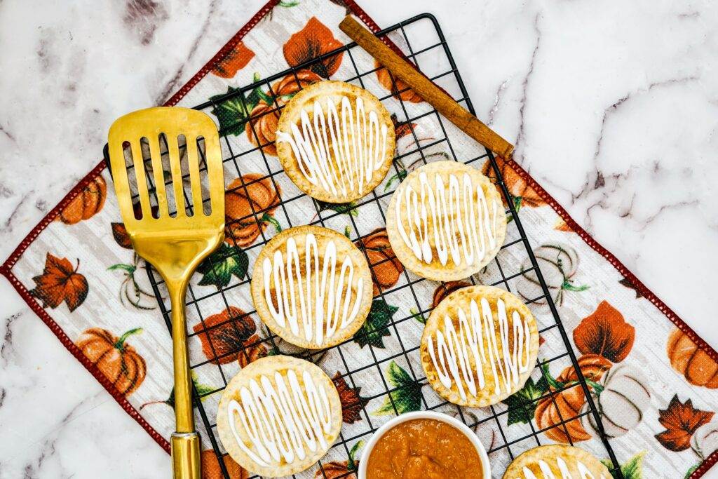 frosted pumpkin spice hand pies