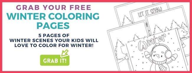 winter coloring pages opt in banner
