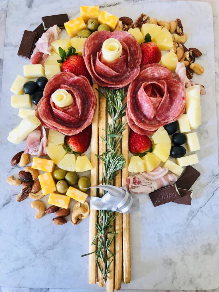 charcuterie bouquet for mother's day