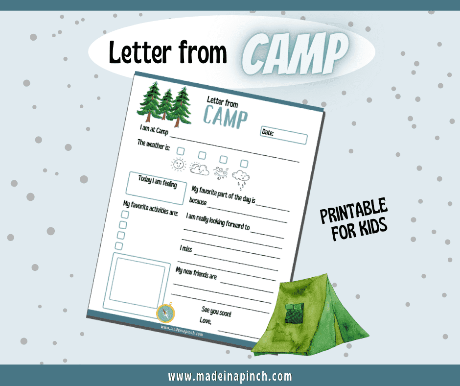 letter from summer camp