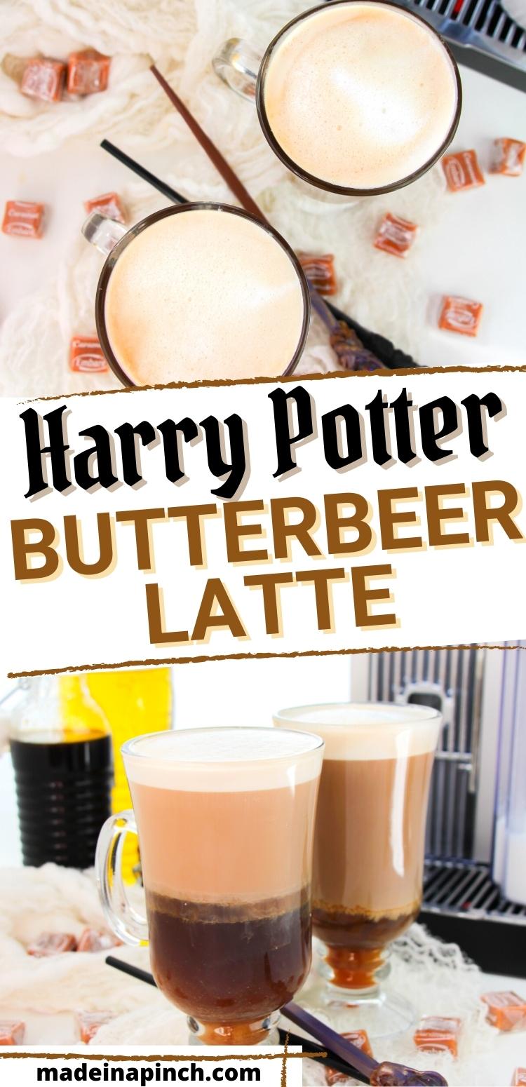 Starbucks Butterbeer Latte Made In A Pinch