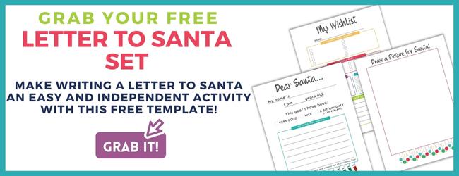 letter to santa printable opt in banner