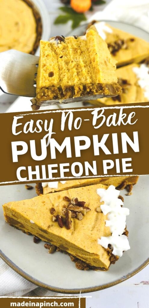 pumpkin chiffon pie pin image