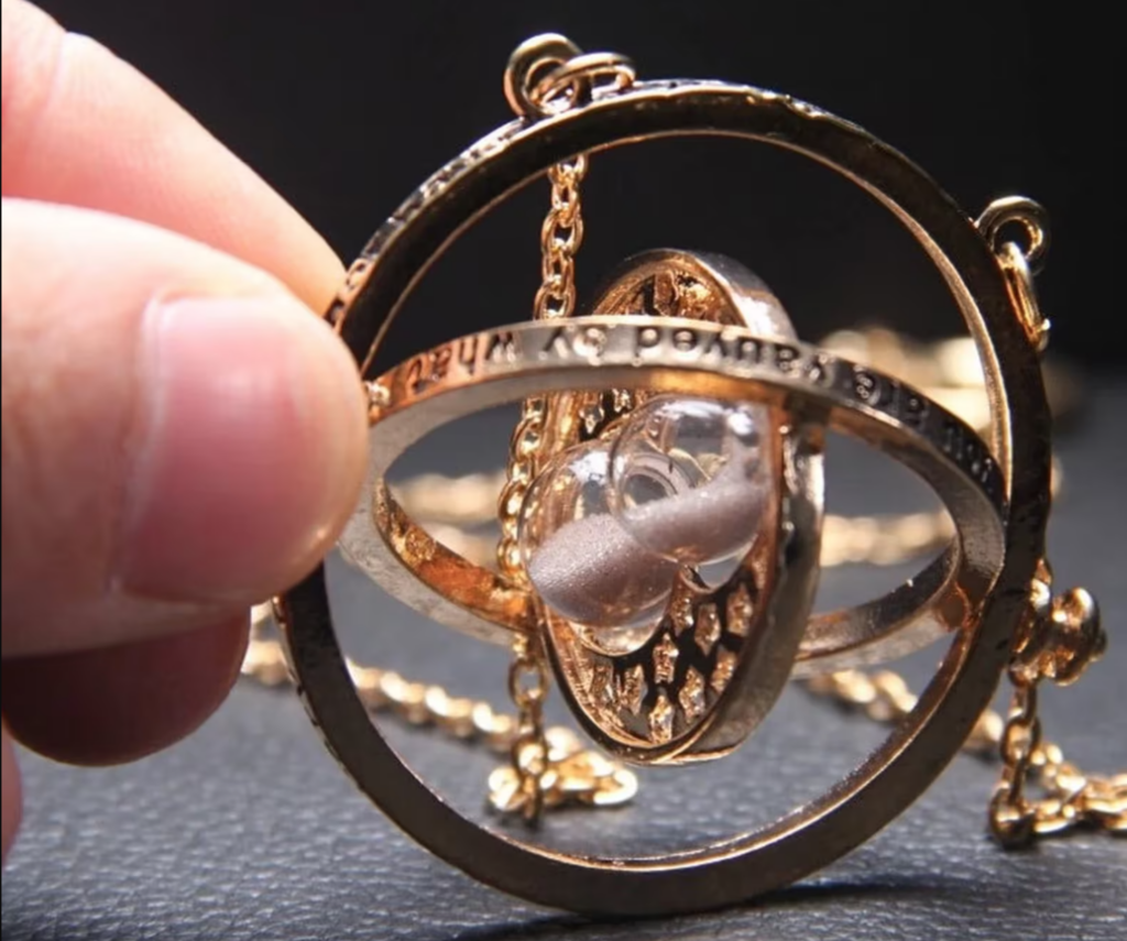 Time Turner necklace Harry Potter gift idea