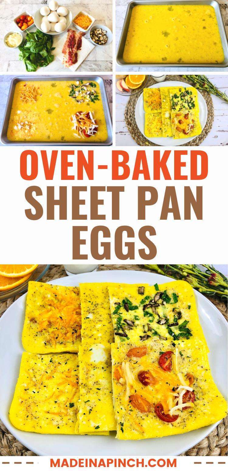 Delicious Sheet Pan Eggs - Made In A Pinch