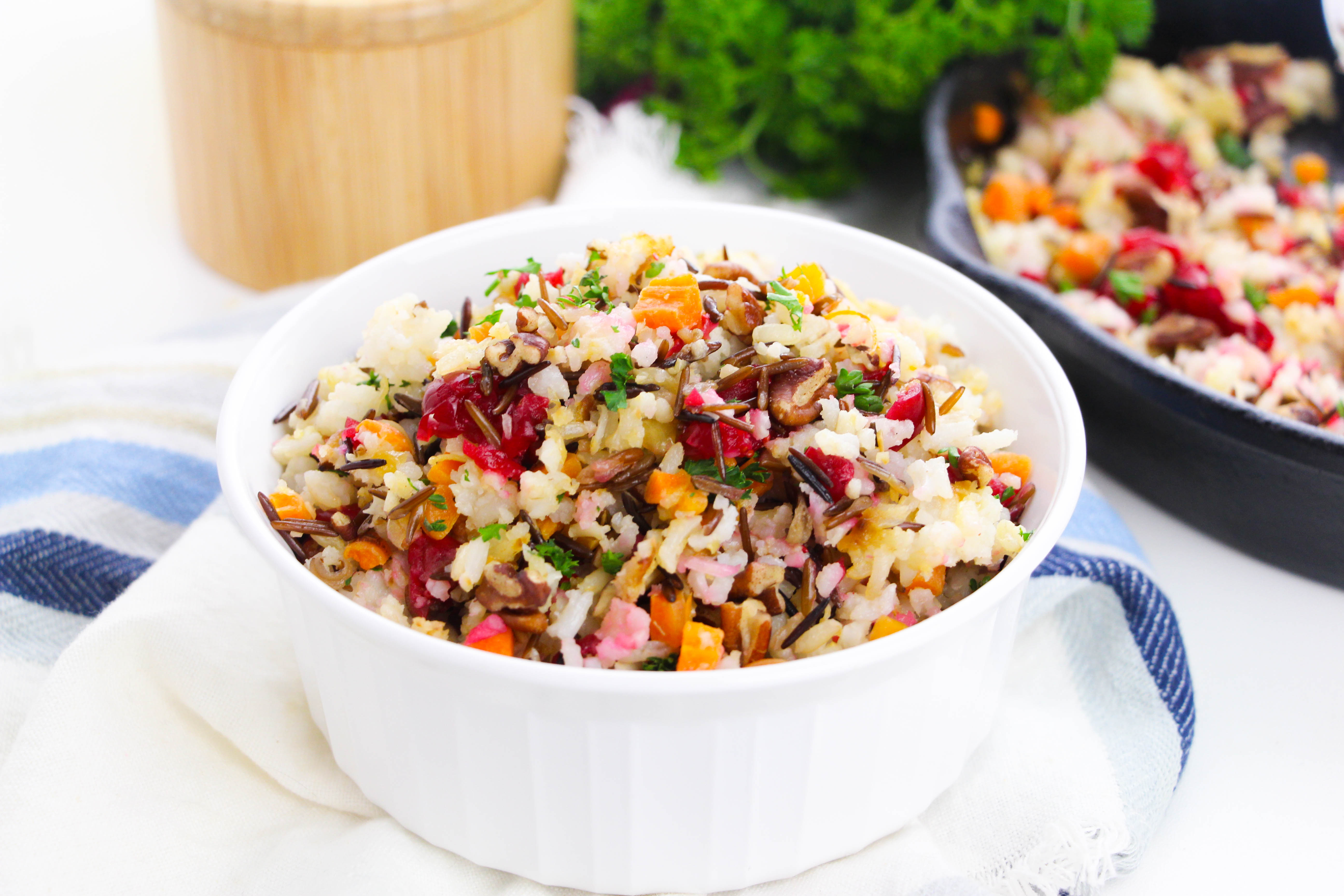 Cranberry Wild Rice Pilaf - Made In A Pinch