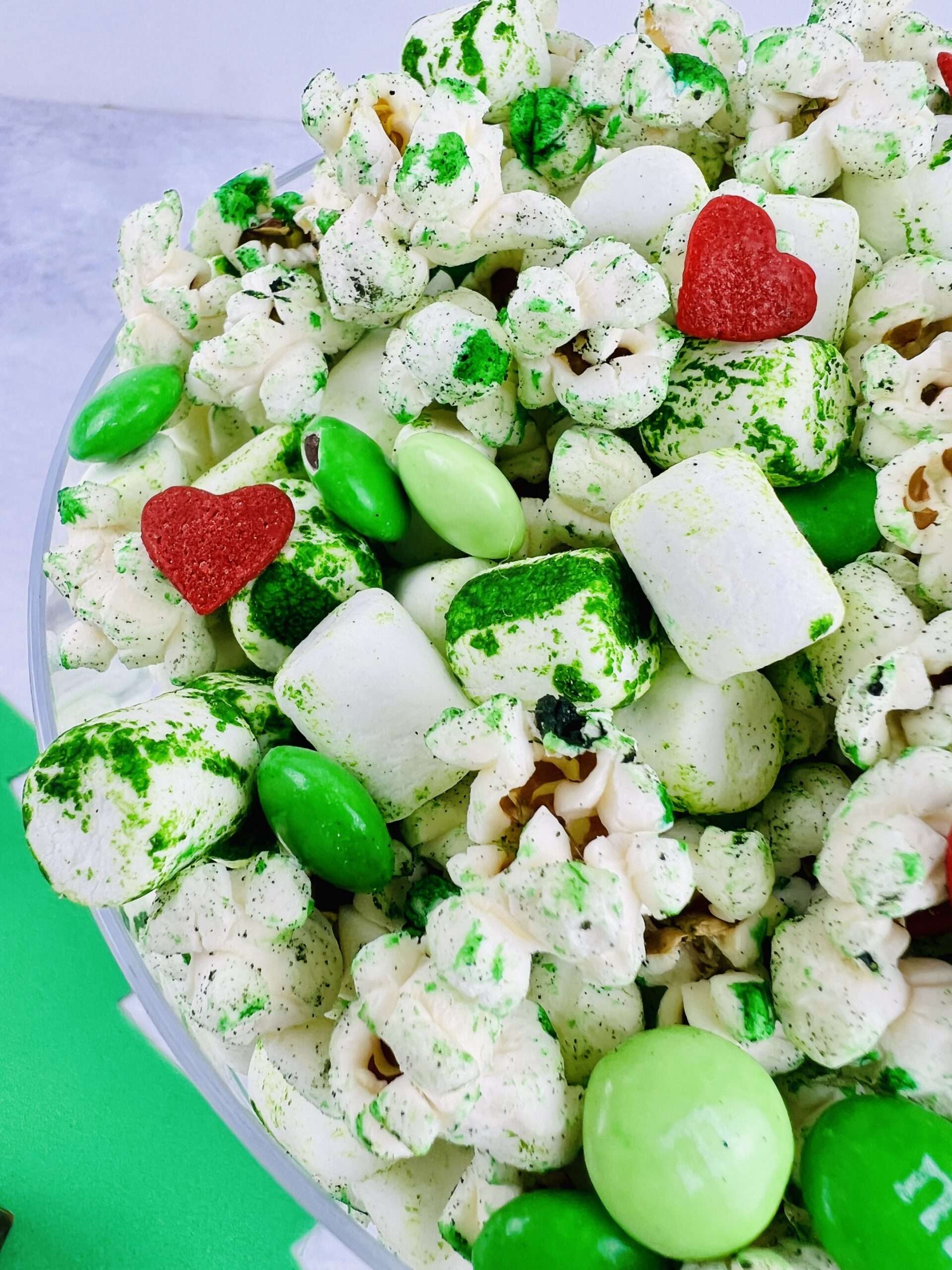 Grinch Popcorn Recipe - Sweet Cs Designs