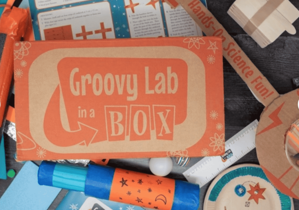 Groovy in a lab box STEM subscription boxes for kids