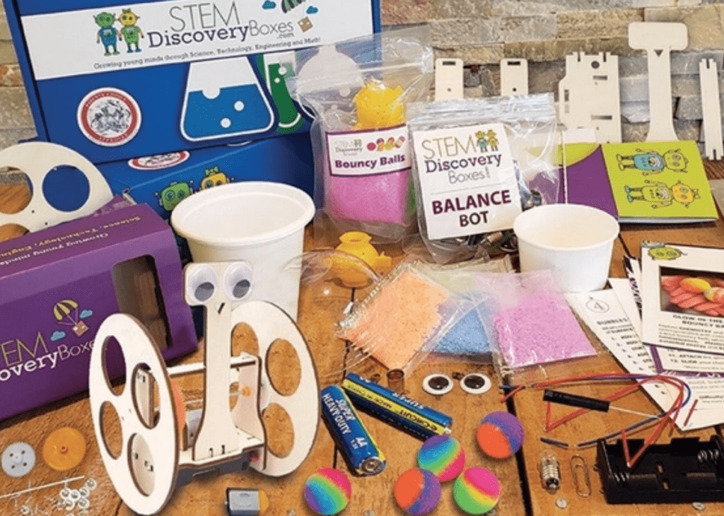 STEM Discovery Boxes STEM subscription boxes for kids