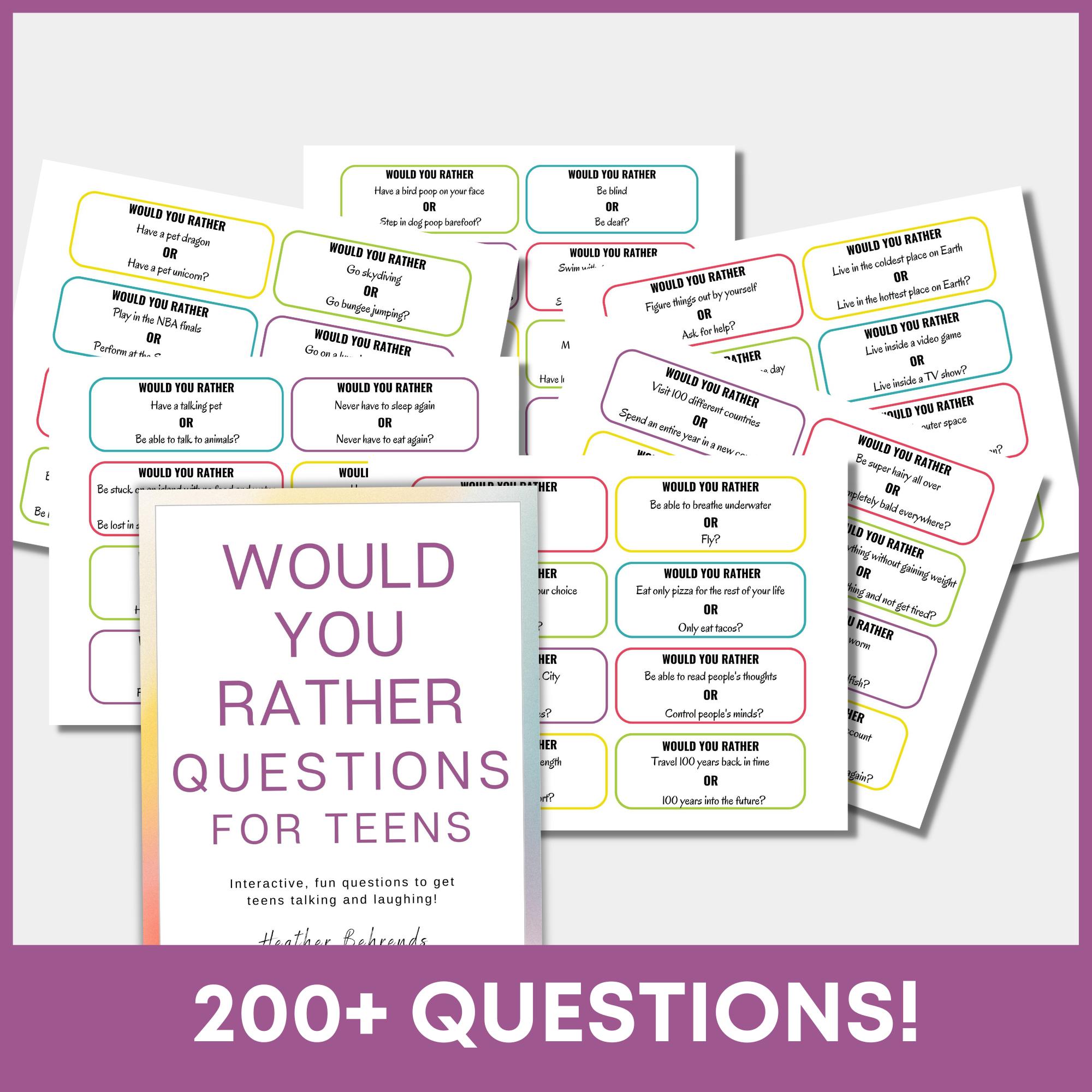 Would You Rather Questions Teens Mockup3 - Made In A Pinch