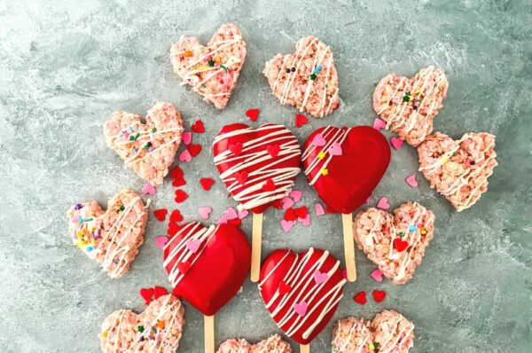 Heart Shaped Rice Krispie Treats 2 Made In A Pinch