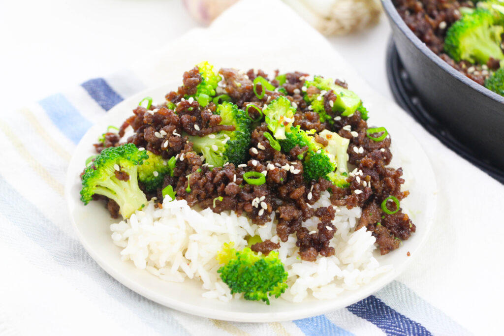 Korean beef and broccoli