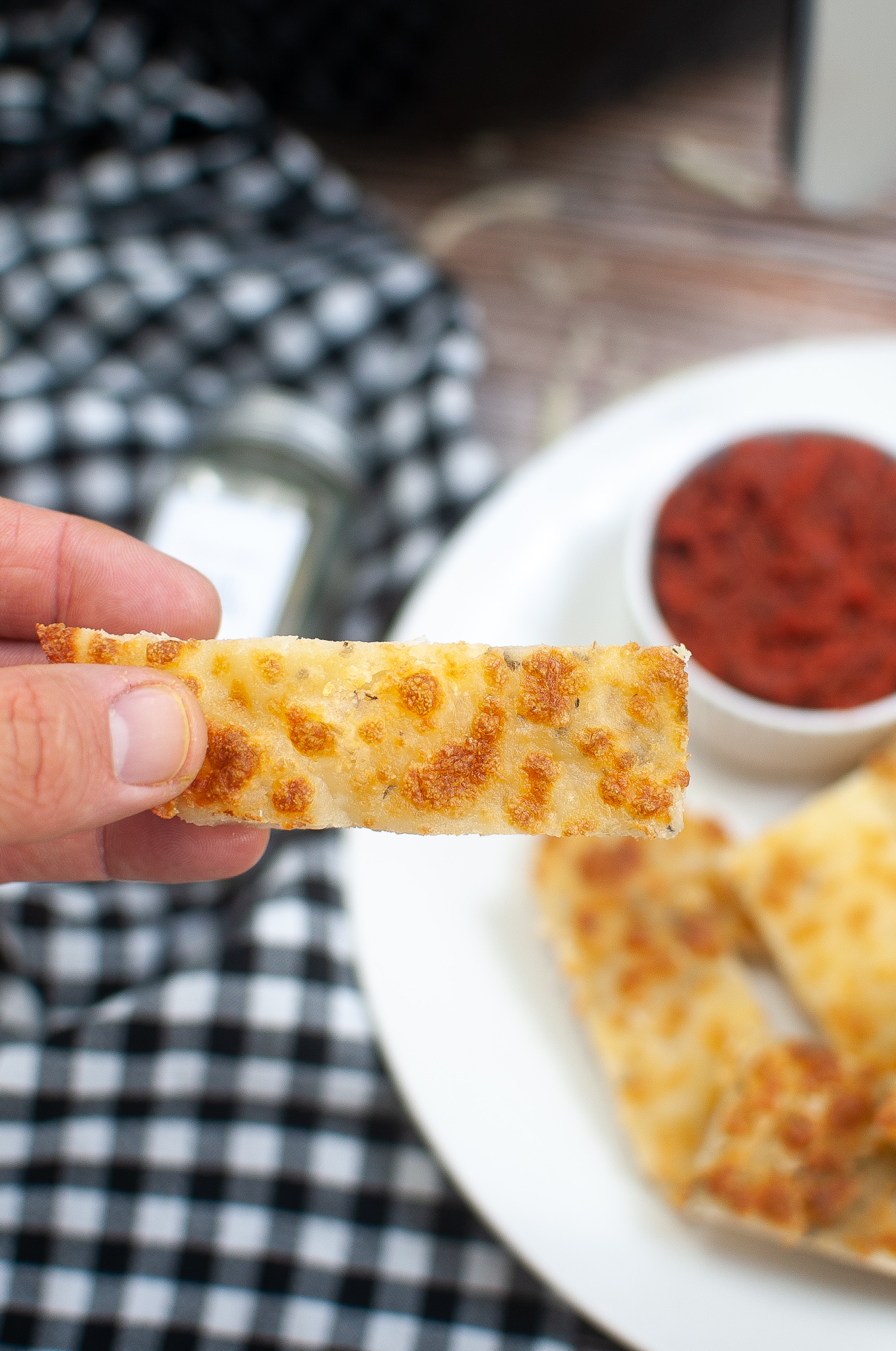 Air Fryer Cheese Bread8 - Made In A Pinch