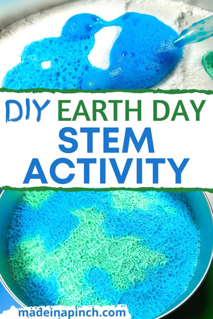 Earth Day science experiment pin